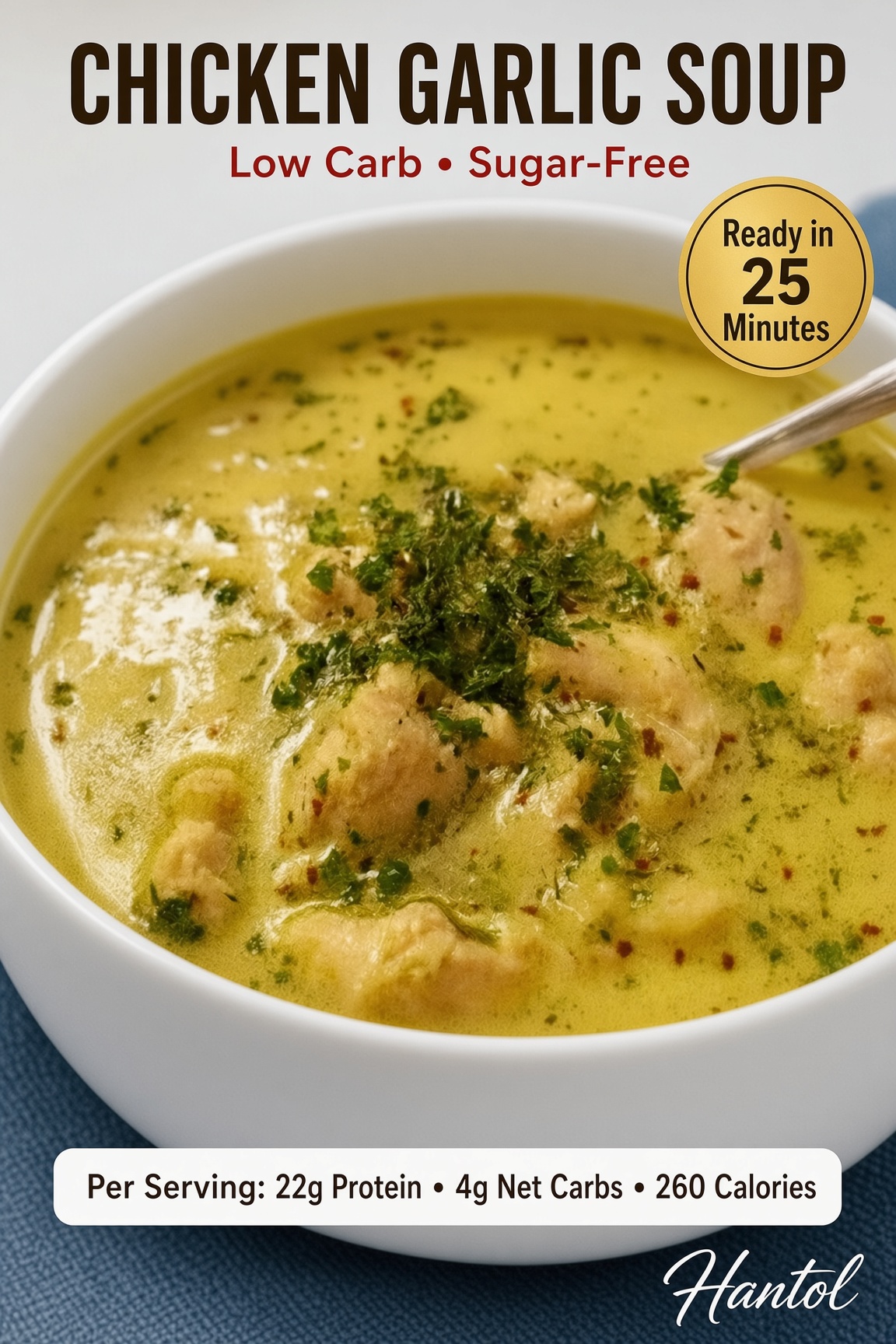 Chicken Garlic Soup