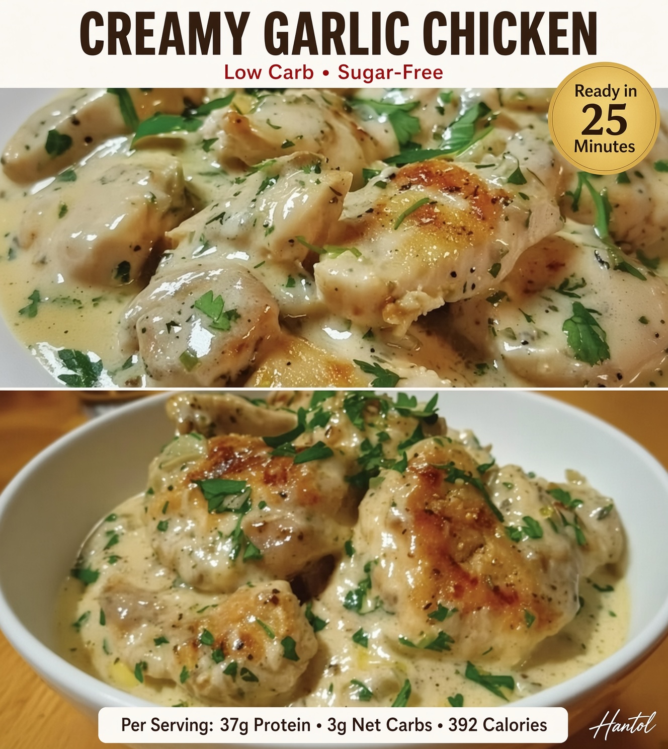 Creamy Garlic Chicken