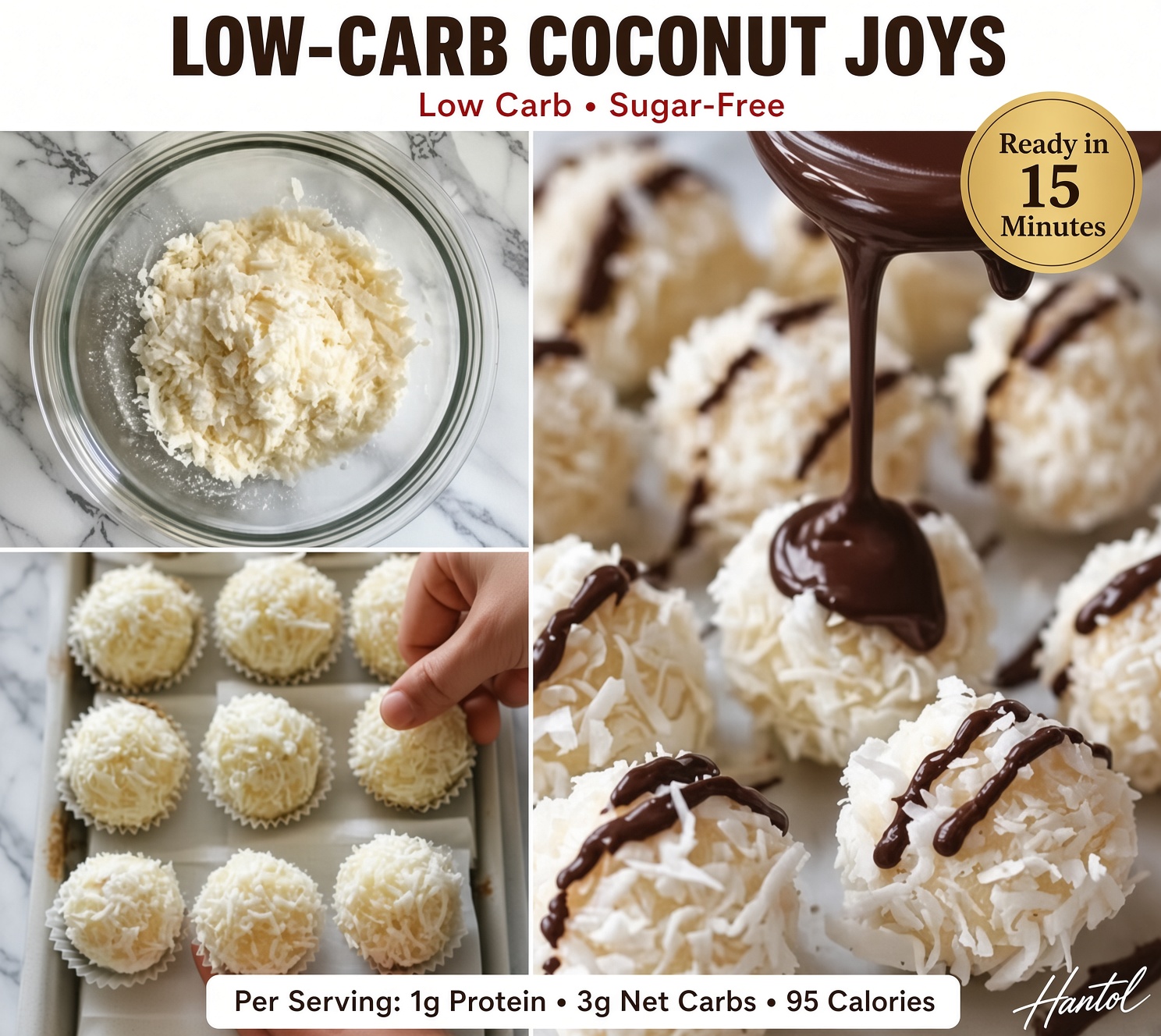 Low-Carb Coconut Joys
