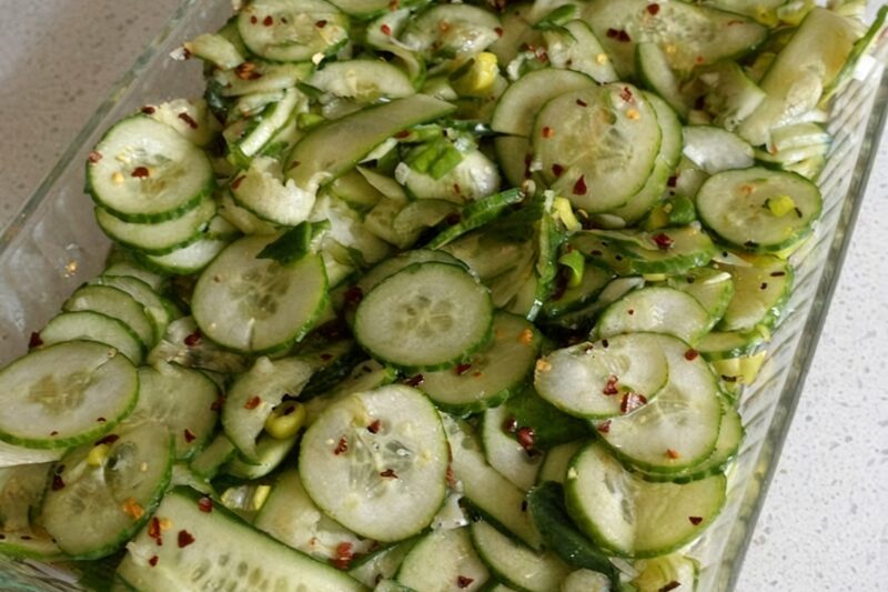 Healthy “Cucumbers With a BANG!”