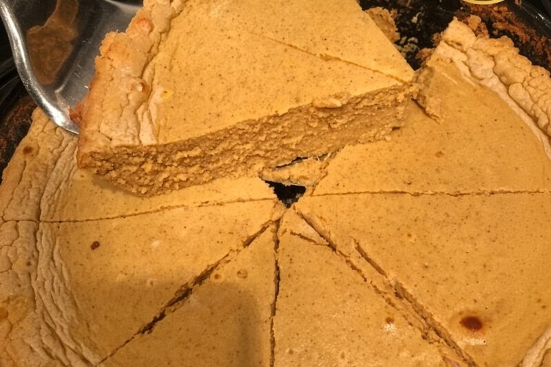 Sugar-Free Crustless Pumpkin Pie