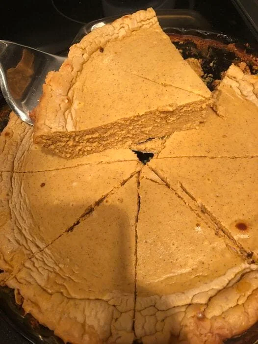 Sugar-Free Crustless Pumpkin Pie