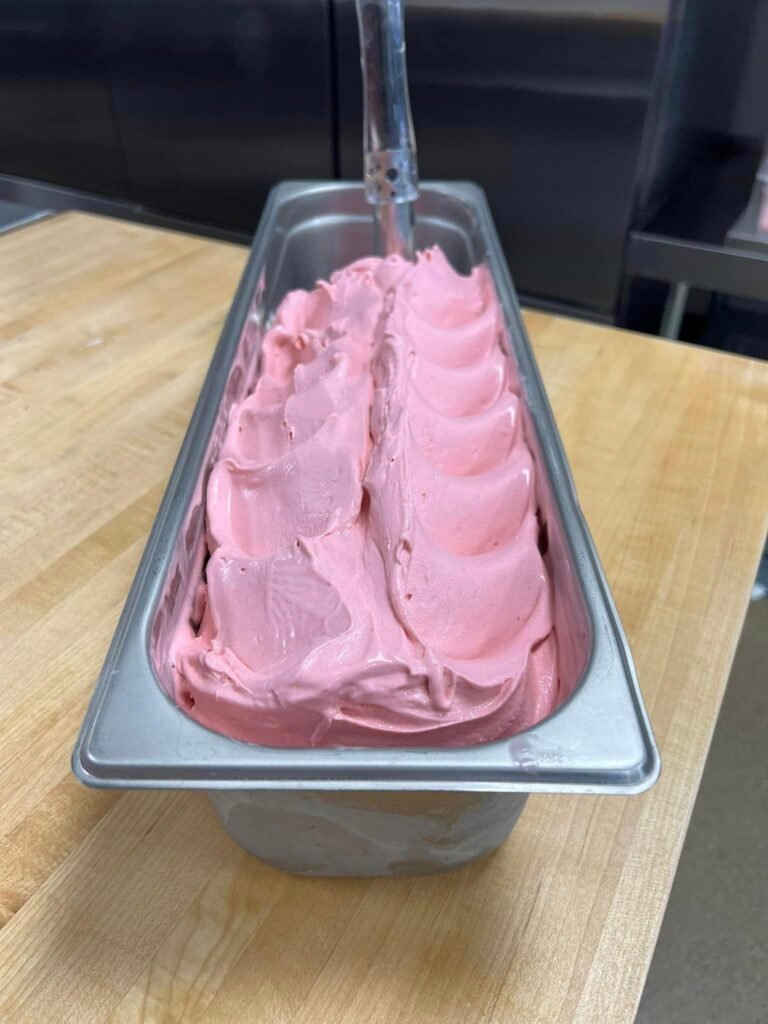 0-Point Strawberry Ice Cream