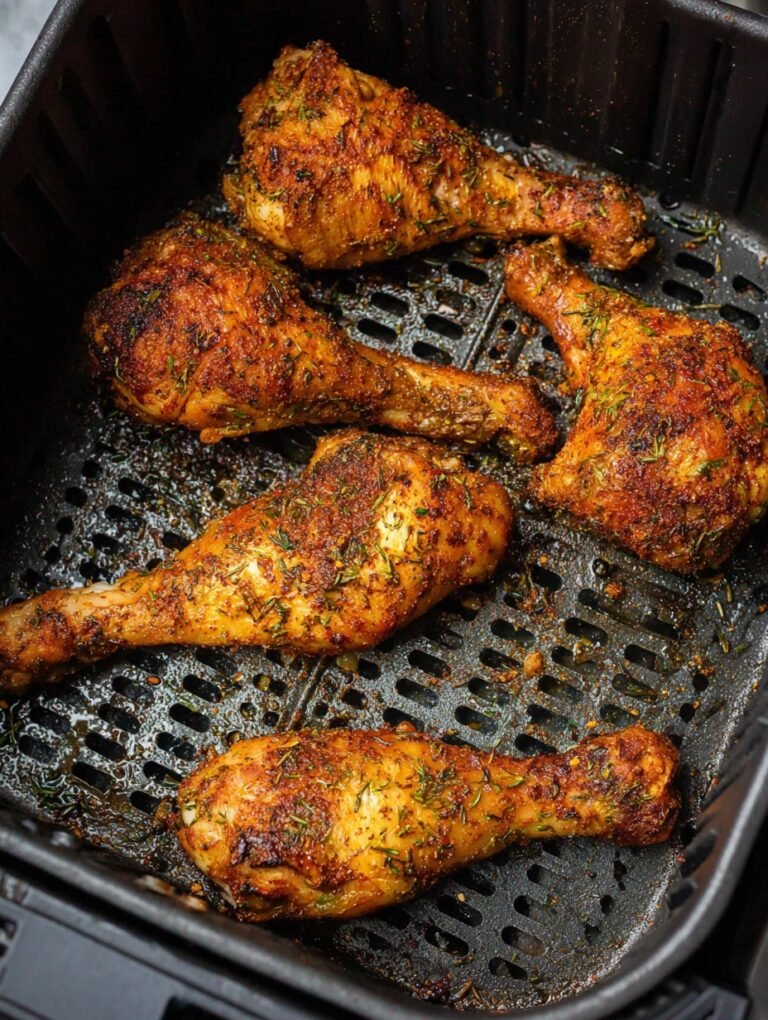 Air Fryer Spicy Chicken Drumsticks