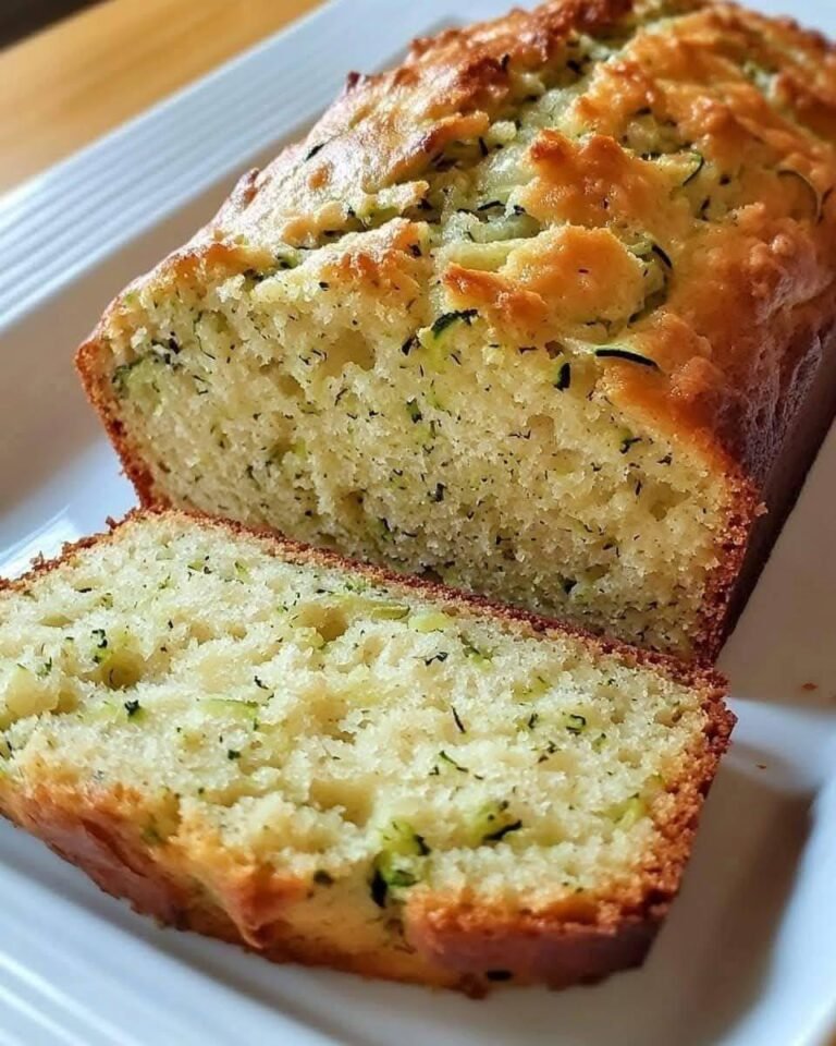 Low Carb Greek Yogurt Zucchini Bread