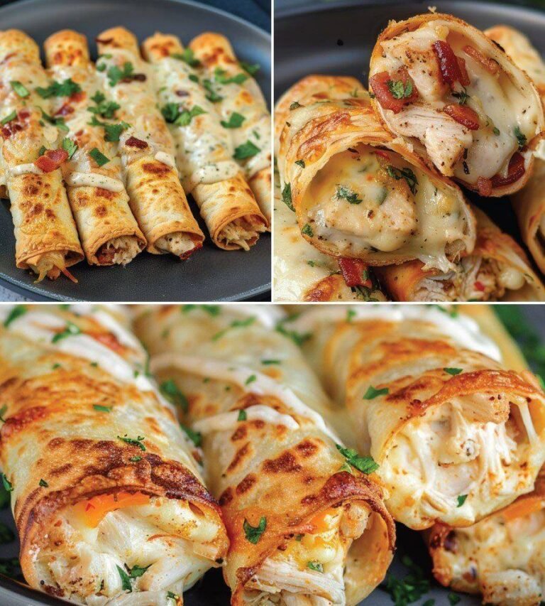 Chicken and Cheese Roll-Ups