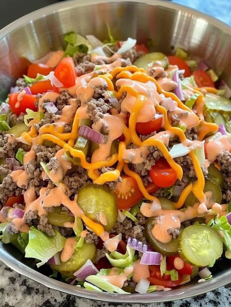 WW Big Mac Salad