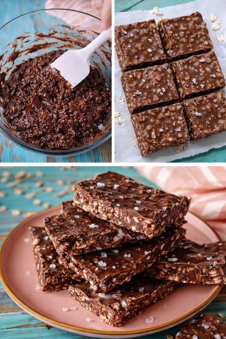 No-Bake Homemade Crunch Bars