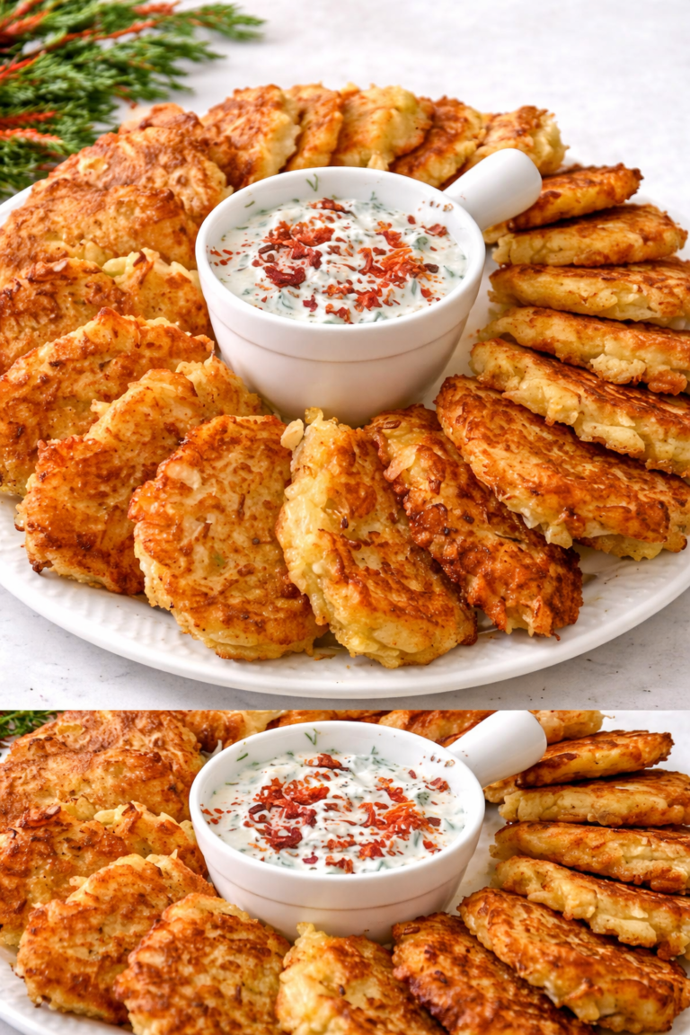 Crispy Cabbage Fritters