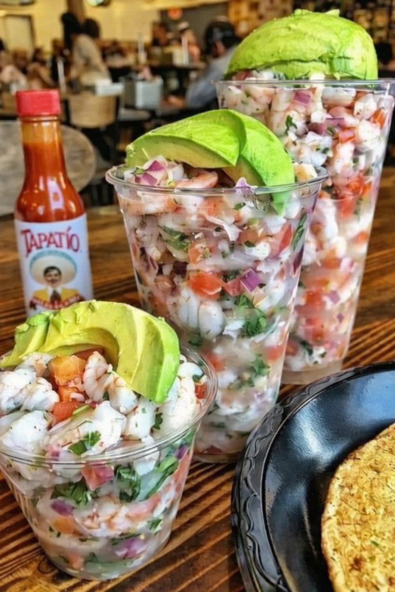 Shrimp Ceviche Cups