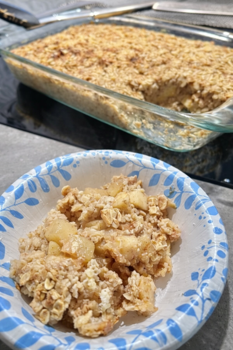 WW Baked Apple Oatmeal