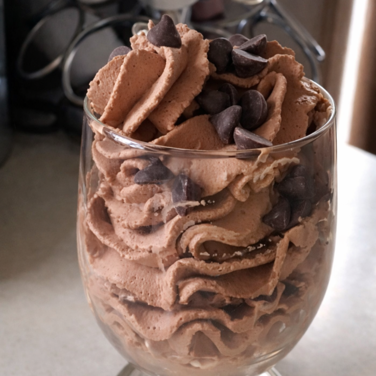 Diabetic-Friendly Low-Carb Chocolate Mousse