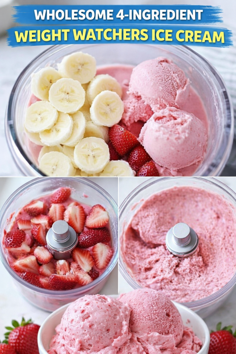 Wholesome 4-Ingredient WW Ice Cream