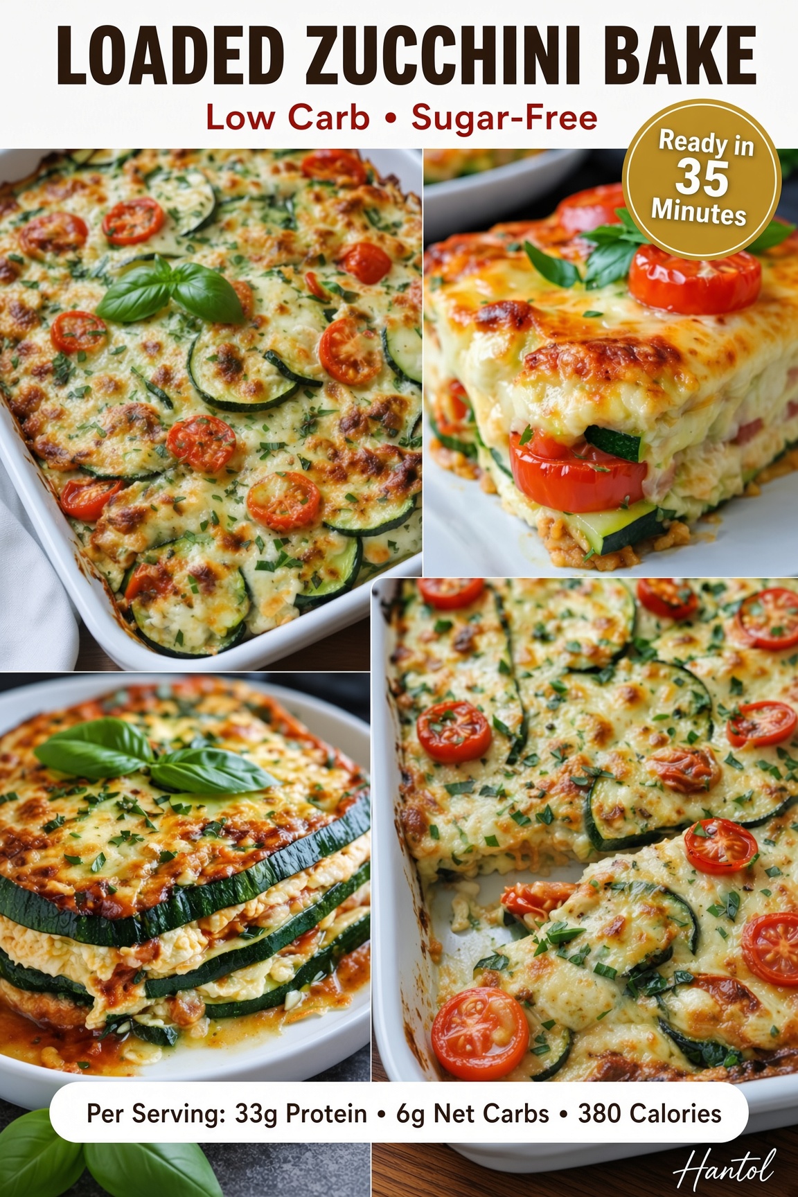 Loaded Zucchini Bake