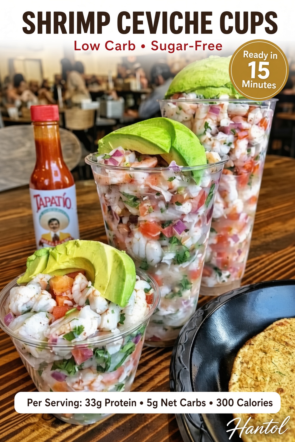 Shrimp Ceviche Cups