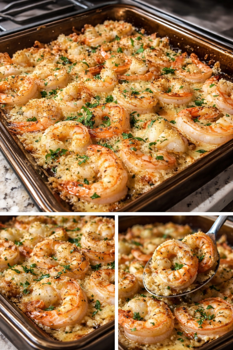 WW Baked Garlic Shrimp