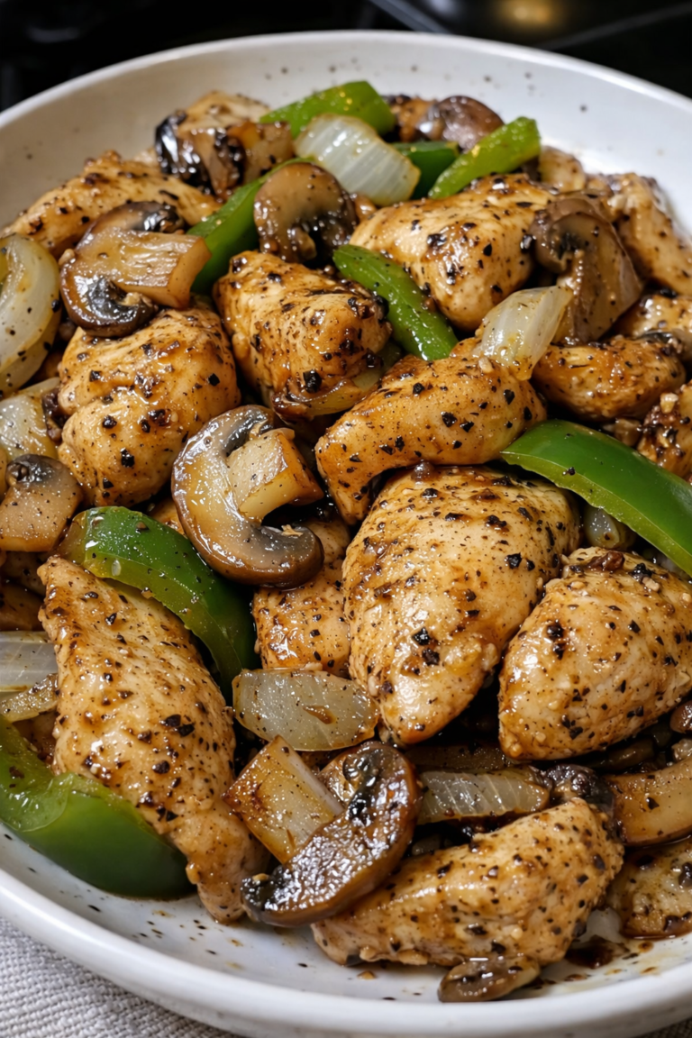 Garlic Herb Chicken & Veggie Skillet