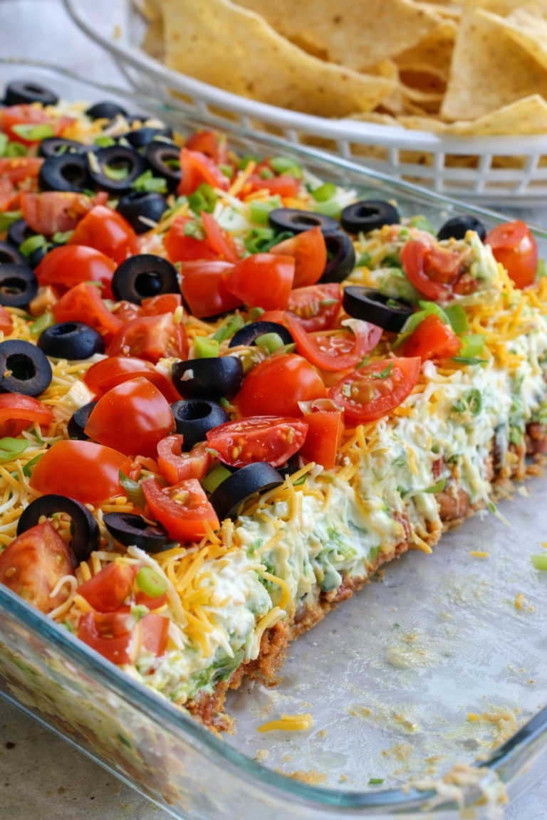 Low-Carb Layered Taco Dip