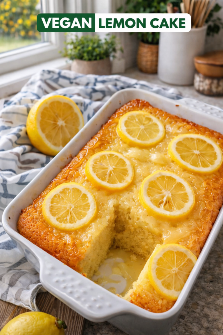 The Best Vegan Lemon Cake