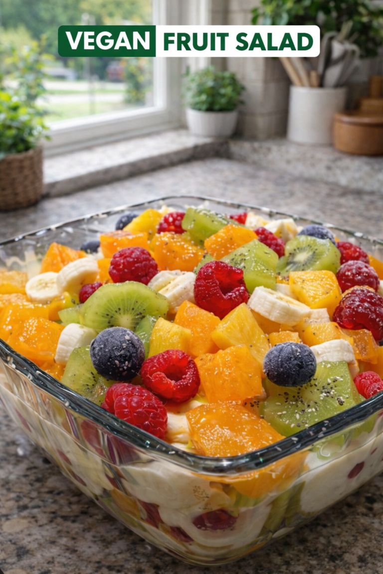 Easy Vegan Fruit Salad