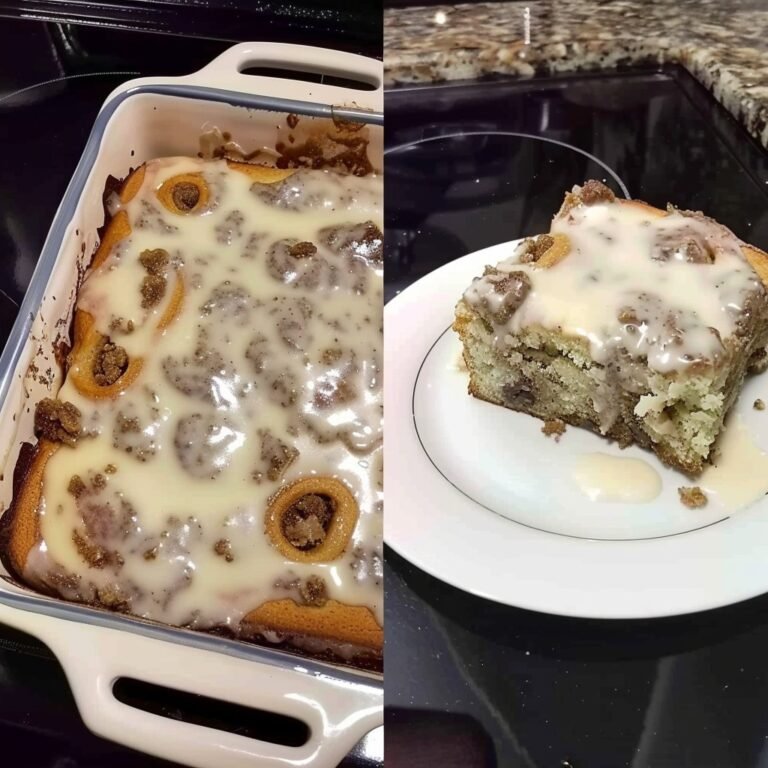 Cinnamon Roll Cake