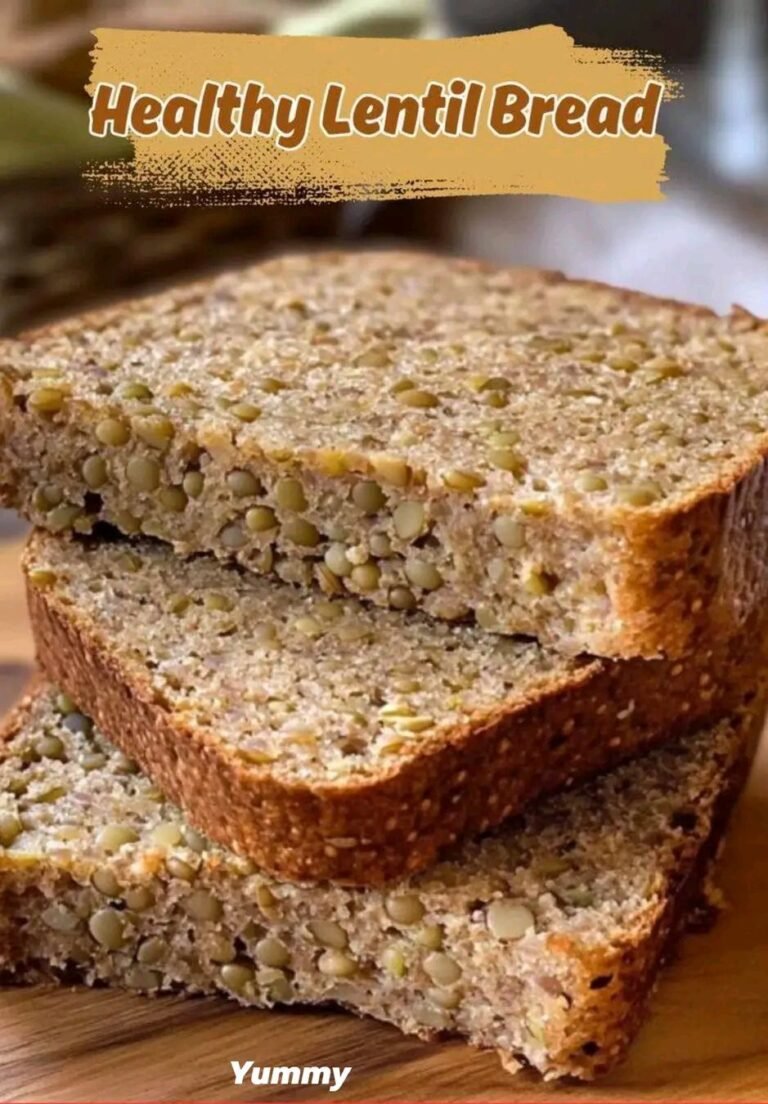 Healthy Lentil Bread (High-Protein & Gluten-Free)