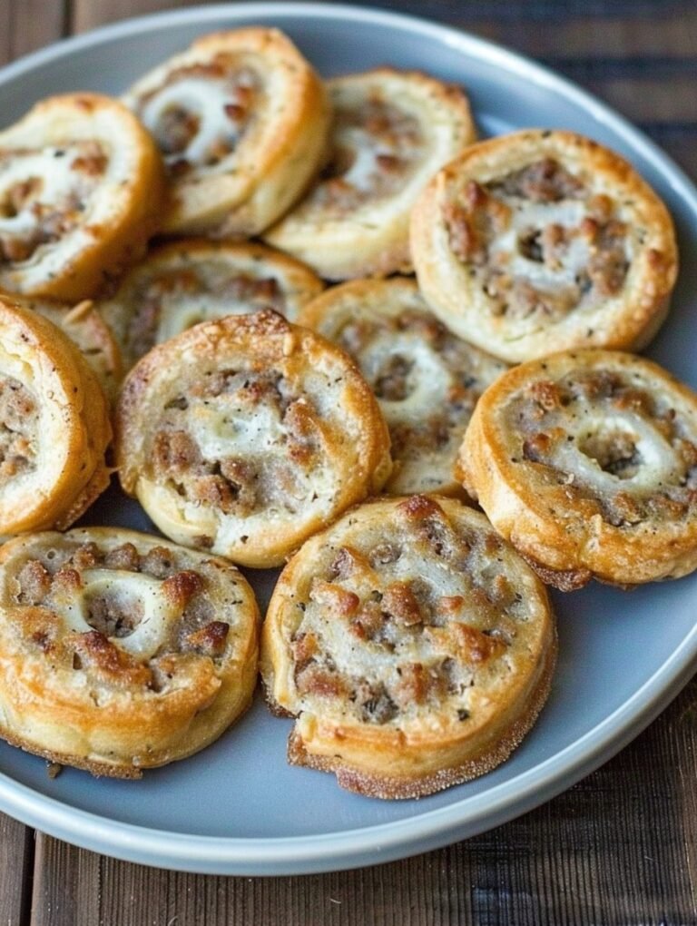 Sausage Cream Cheese Pinwheels