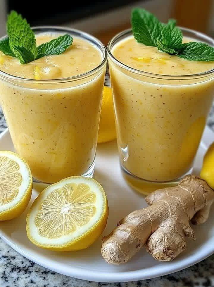 Lemon Ginger Glow Smoothie