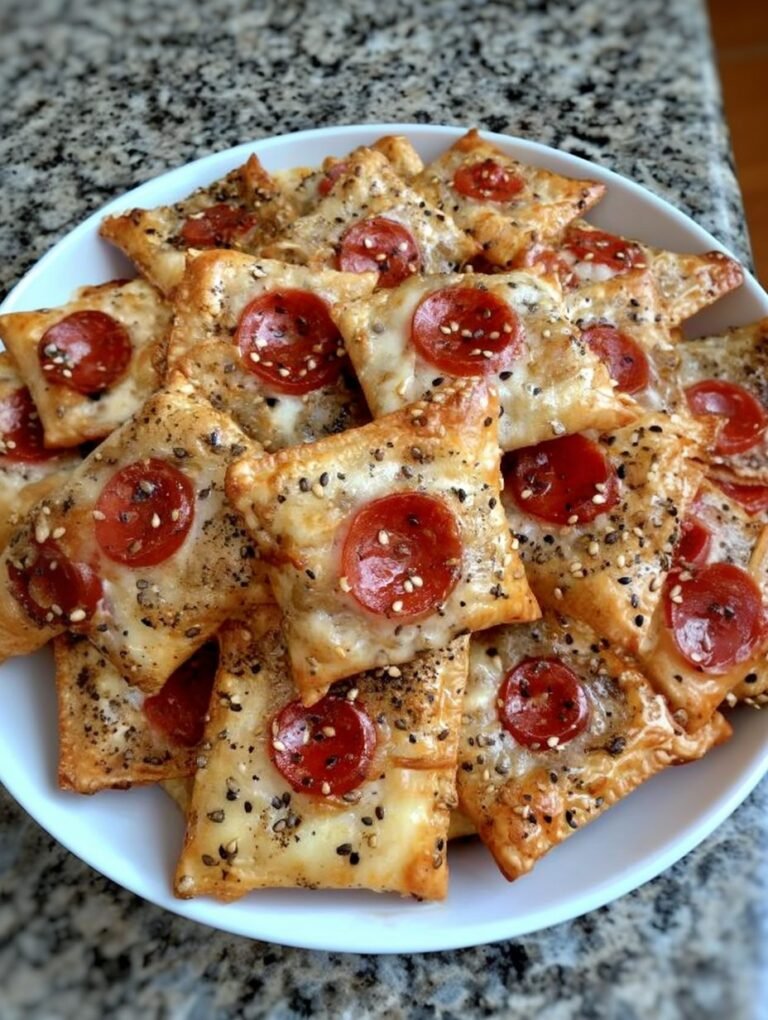 Low-Carb Pizza Chips
