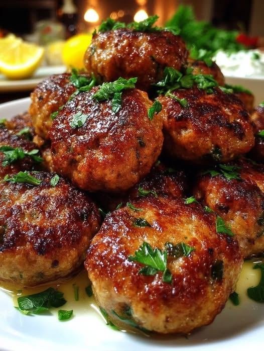 Vegan Greek Keftedes