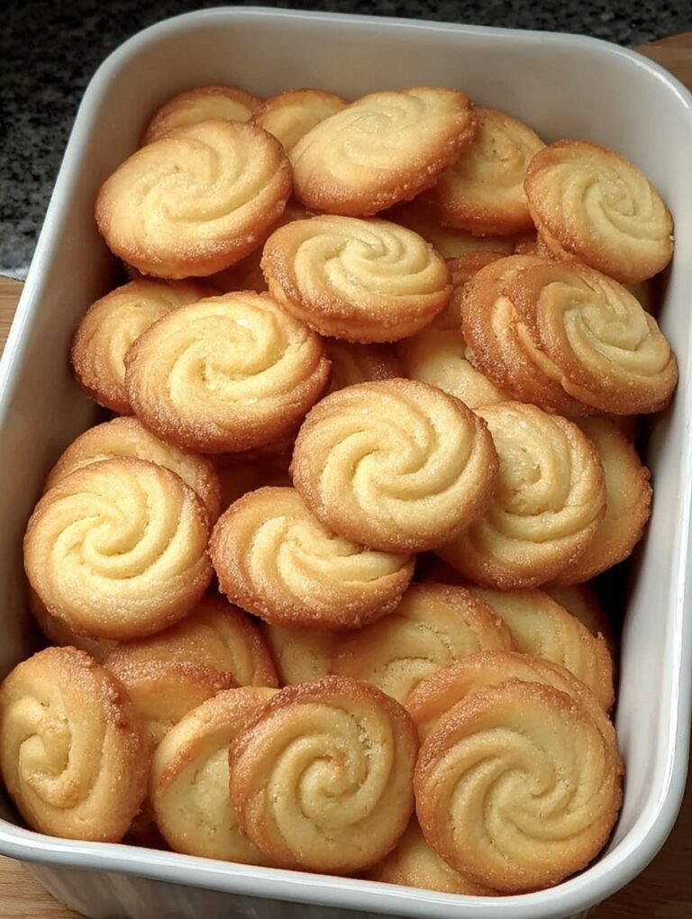 Sugar Free Butter Cookies (Just 4 Ingredients)