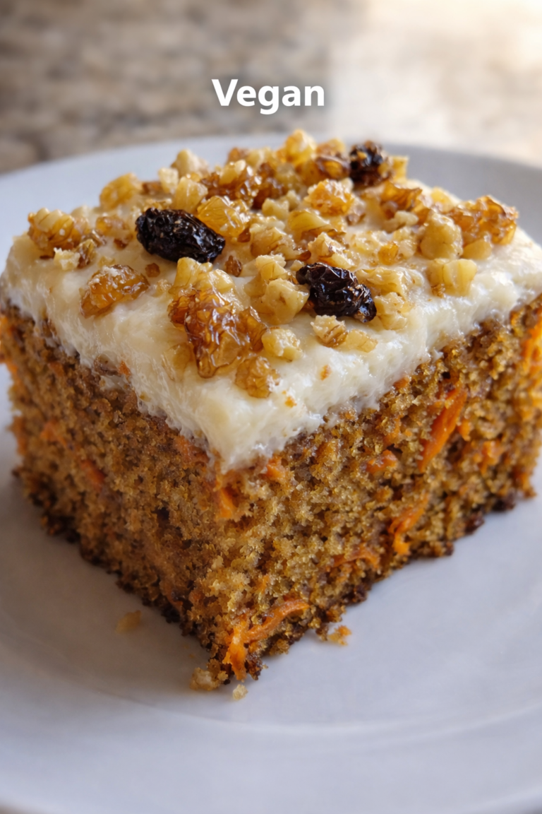 Vegan Carrot Cake Bake