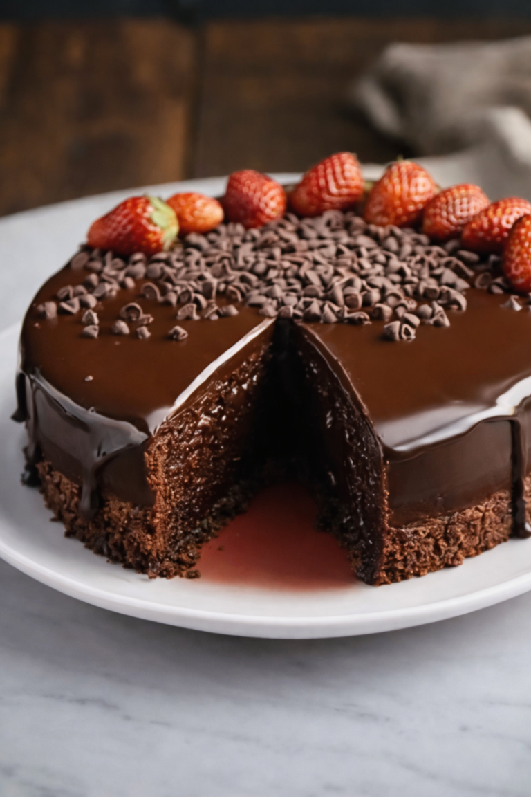 Vegan Chocolate Lava Cake