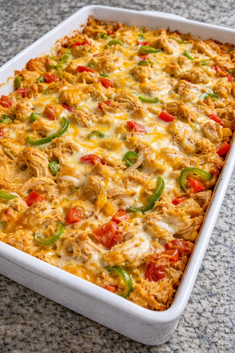 Fajita Chicken Casserole