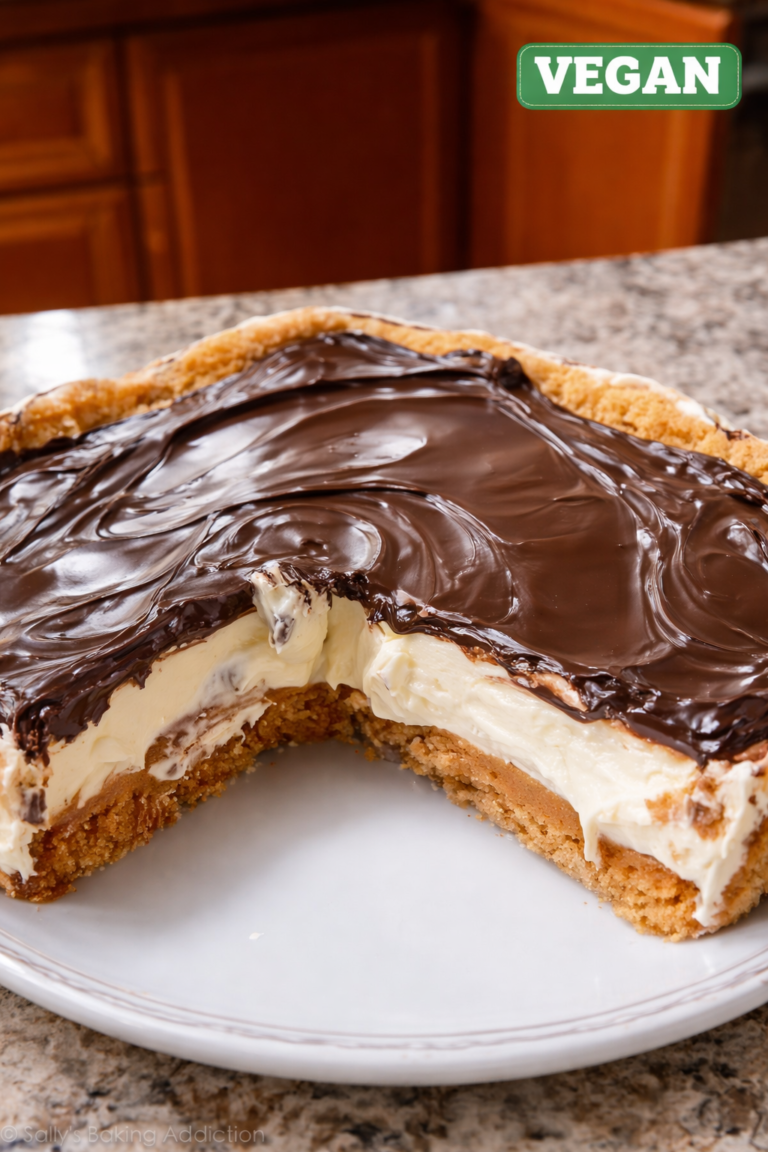 Vegan Chocolate Cream Pie (No-Bake Dream!)