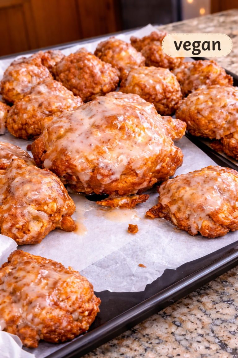Vegan Apple Fritters