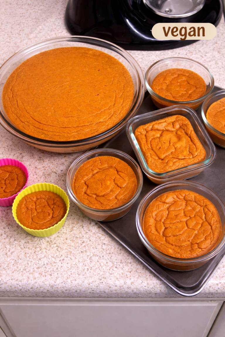 Creamy Vegan Pumpkin Pie (No-Crust Custard Style)