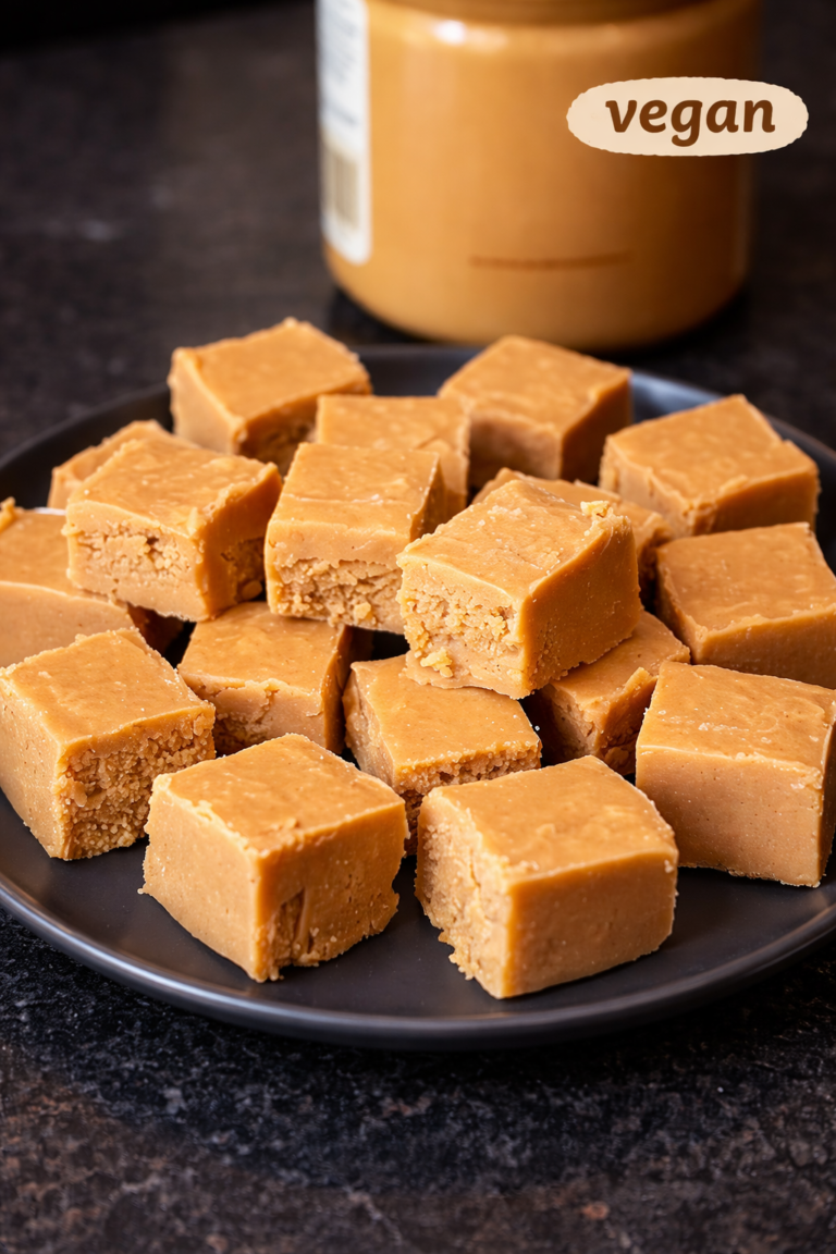 Vegan Peanut Butter Fudge
