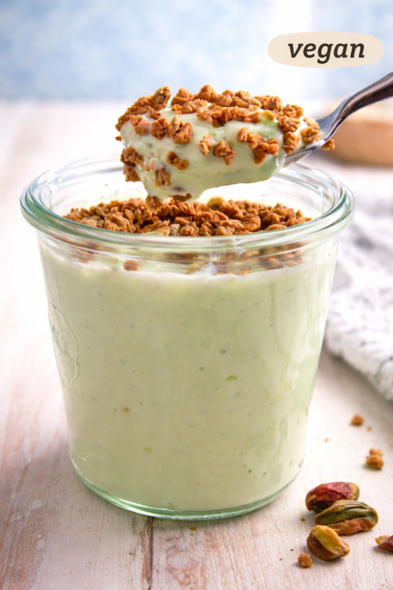 Vegan Pistachio Cream Dessert