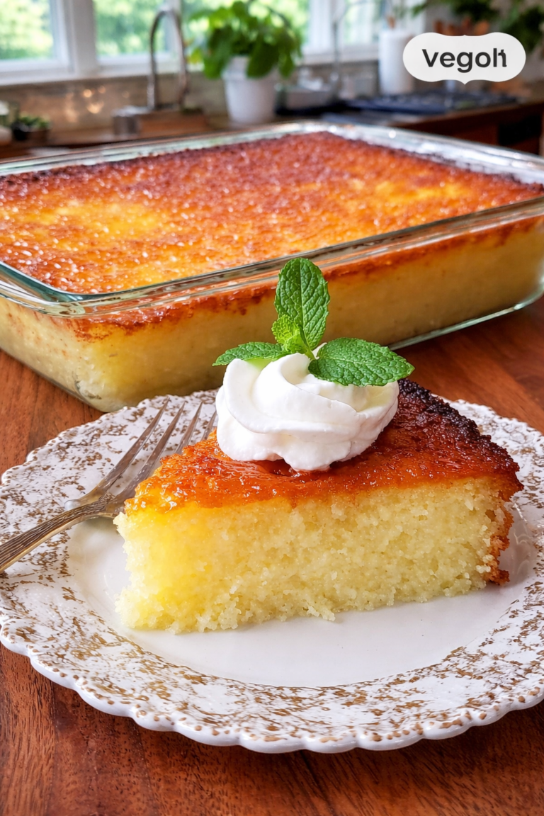 Vegan Lemon Syrup Cake