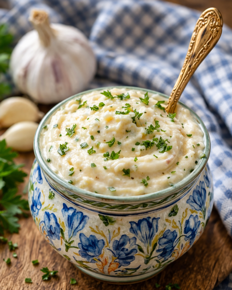 Vegan Garlic Mayo Dip