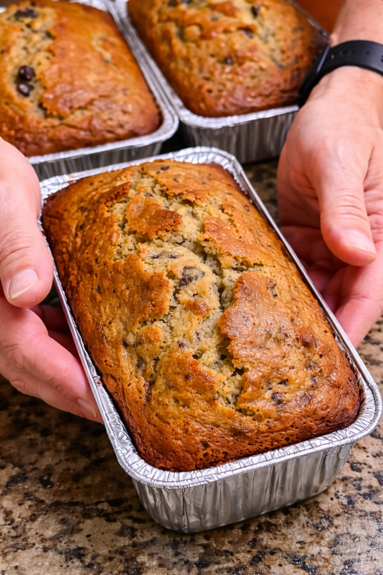 Vegan Chocolate Chip Banana Loaf