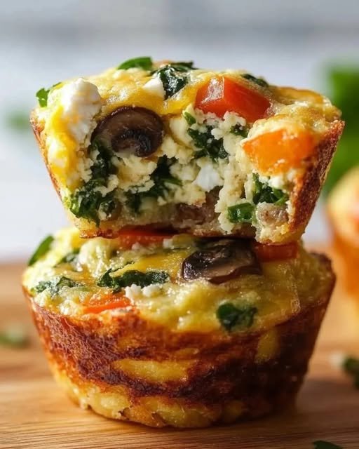 Veggie-Loaded Breakfast Frittata Cups