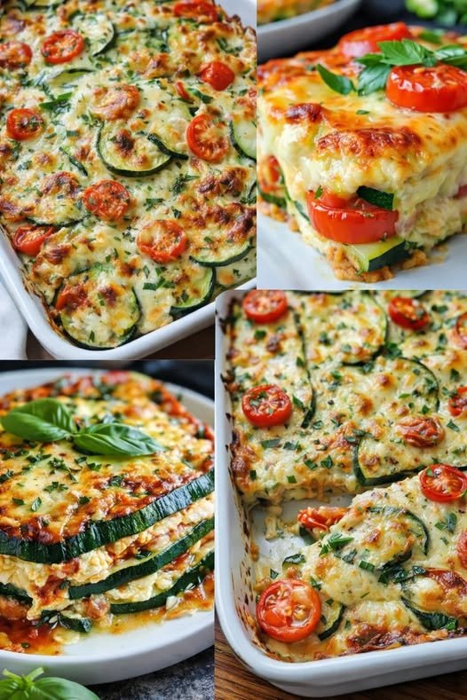 Loaded Zucchini Bake