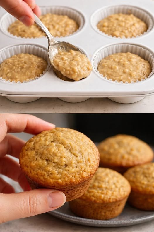 Diabetic-Friendly High-Protein Oatmeal Muffins