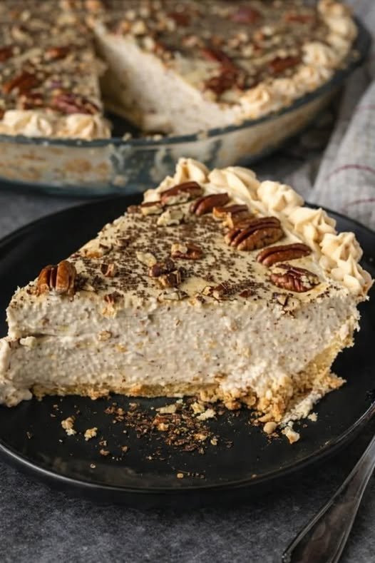 Diabetic-Friendly Pecan Cream Pie