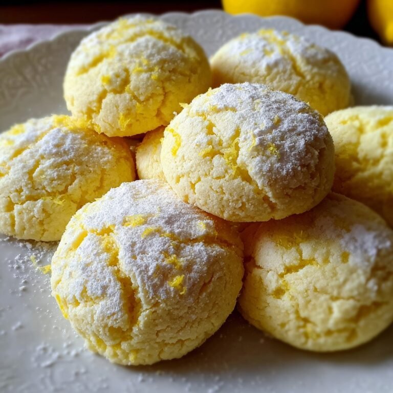 Vegan Lemon Cookies with Cornstarch (Light & Gluten-Free)