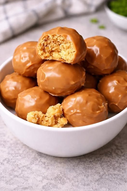 Diabetic-Friendly Butterfinger Milk Balls