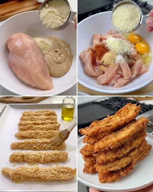 Crispy Low-Carb Chicken Fries