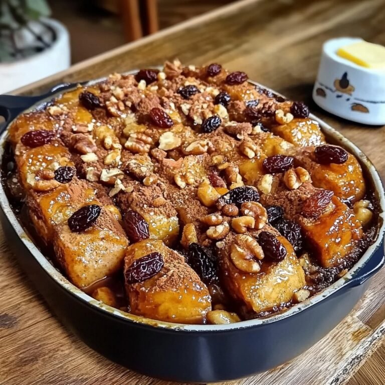 Traditional Vegan Mexican Capirotada